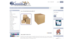 Desktop Screenshot of box-it-in.co.uk